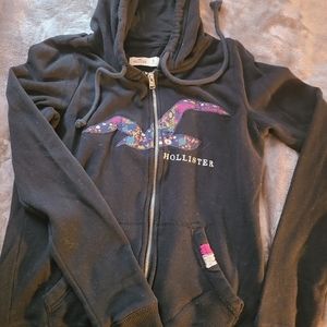 Hollister zip up sz small